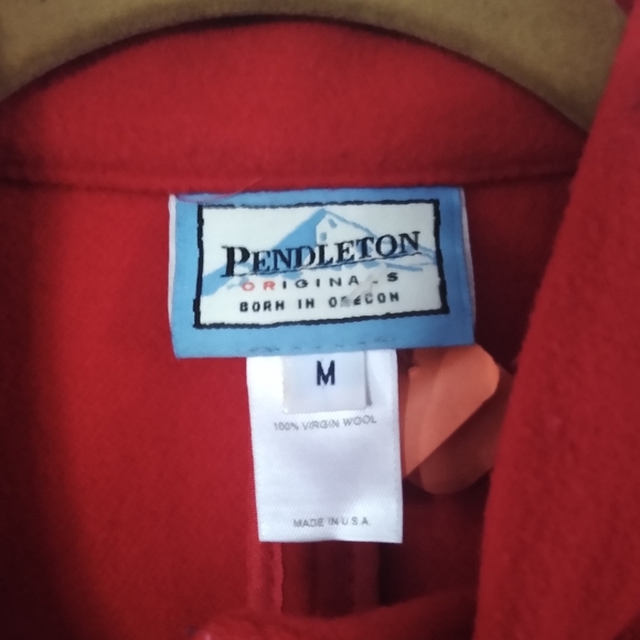 Pendleton Virgin Wool Single Button Blazer Sz Med - Picture 12 of 13